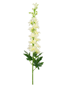 Fleur artificielle Delphinium 79 cm blanc