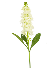 Fleur artificielle Violet 78 cm blanc