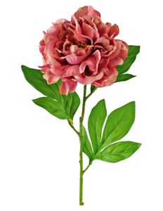 Fleur artificielle Pivoine 77 cm rose